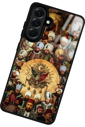 Samsung Galaxy A26 Uyumlu Padişah Tasarımlı Parlak Silikon Kılıf