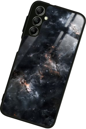 Samsung Galaxy A34 Uyumlu Soyut Sanat Tasarımlı Parlak Silikon Kılıf