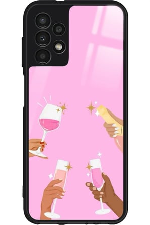 Samsung Galaxy A52 Uyumlu Girl Power Tasarımlı Parlak Silikon Kılıf