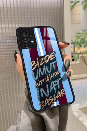 Samsung Galaxy A52 Uyumlu Söz Tasarımlı Parlak Silikon Kılıf