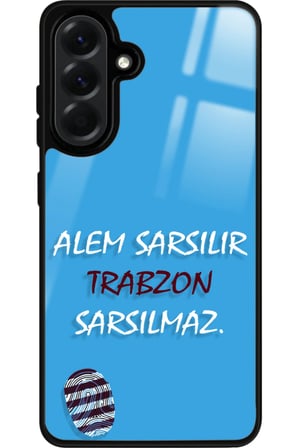 Samsung Galaxy A56 Uyumlu Trabzon Yazılı Parlak Silikon Kılıf