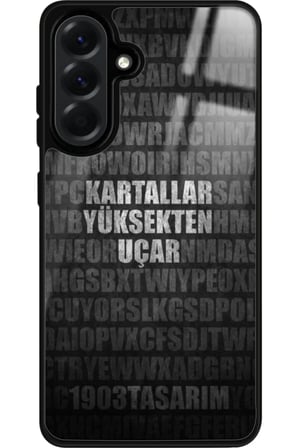 Samsung Galaxy A56 Uyumlu Söz Yazılı Parlak Silikon Kılıf