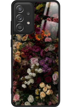 Samsung Galaxy A72 Uyumlu Karışık Tasarımlı Parlak Silikon Kılıf