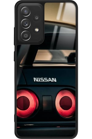 Samsung Galaxy A72 Uyumlu Araba Tasarımlı Parlak Silikon Kılıf