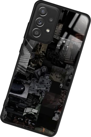 Samsung Galaxy A72 Uyumlu Mafia Tasarımlı Parlak Silikon Kılıf