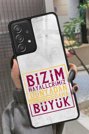 Samsung Galaxy A72 Uyumlu Söz Yazılı Parlak Silikon Kılıf