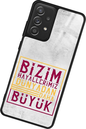 Samsung Galaxy A72 Uyumlu Söz Yazılı Parlak Silikon Kılıf