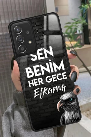 Samsung Galaxy A72 Uyumlu Söz Yazılı Parlak Silikon Kılıf