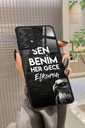 Samsung Galaxy A72 Uyumlu Söz Yazılı Parlak Silikon Kılıf