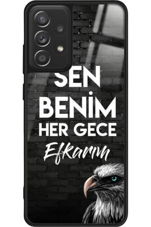 Samsung Galaxy A72 Uyumlu Söz Yazılı Parlak Silikon Kılıf