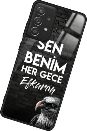 Samsung Galaxy A72 Uyumlu Söz Yazılı Parlak Silikon Kılıf