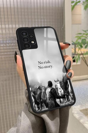 Samsung Galaxy A73 Uyumlu Jhon Snow Tasarımlı Parlak Silikon Kılıf