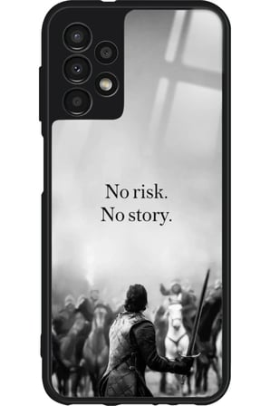 Samsung Galaxy A73 Uyumlu Jhon Snow Tasarımlı Parlak Silikon Kılıf