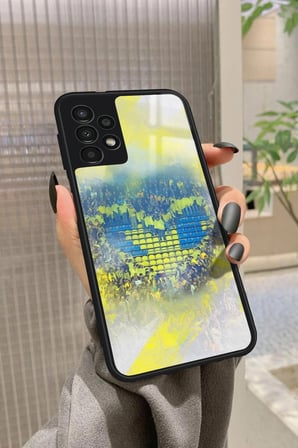 Samsung Galaxy A73 Uyumlu Futbol Takımı Tasarımlı Parlak Silikon Kılıf