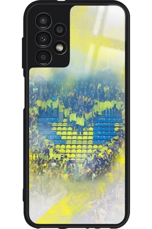 Samsung Galaxy A73 Uyumlu Futbol Takımı Tasarımlı Parlak Silikon Kılıf