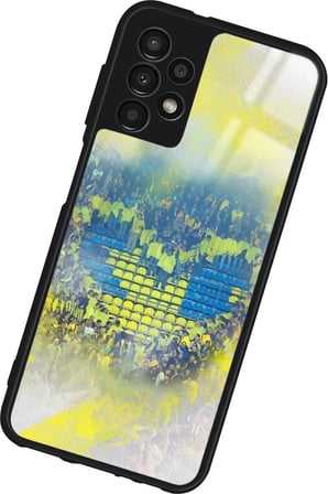 Samsung Galaxy A73 Uyumlu Futbol Takımı Tasarımlı Parlak Silikon Kılıf