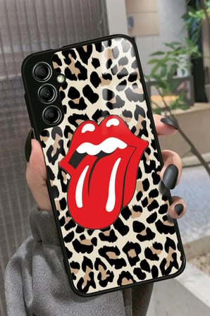 Samsung Galaxy M34 Uyumlu Dudak Tasarımlı Parlak Silikon Kılıf