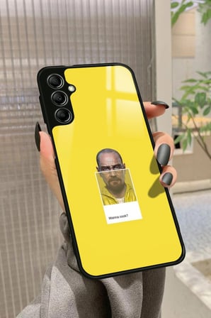 Samsung Galaxy M34 Uyumlu Breaking Bad Tasarımlı Parlak Silikon Kılıf