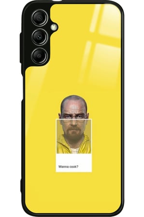 Samsung Galaxy M34 Uyumlu Breaking Bad Tasarımlı Parlak Silikon Kılıf