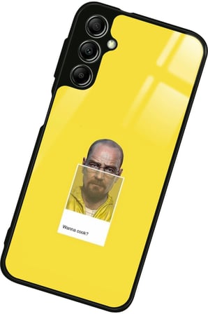Samsung Galaxy M34 Uyumlu Breaking Bad Tasarımlı Parlak Silikon Kılıf