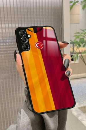 Samsung Galaxy M34 Uyumlu Futbol Takımı Tasarımlı Parlak Silikon Kılıf
