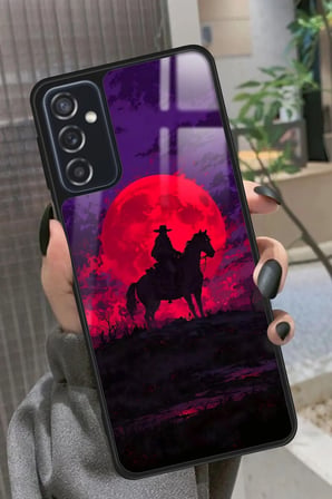 Samsung Galaxy M52 Uyumlu RDR2 Tasarımlı Parlak Silikon Kılıf