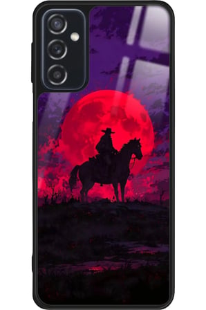 Samsung Galaxy M52 Uyumlu RDR2 Tasarımlı Parlak Silikon Kılıf