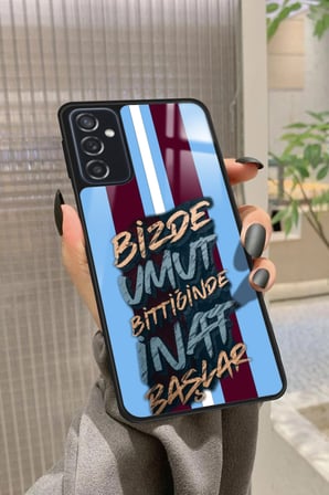 Samsung Galaxy M52 Uyumlu Söz Tasarımlı Parlak Silikon Kılıf