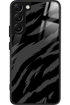 Samsung Galaxy S22 Uyumlu Zebra Tasarımlı Parlak Silikon Kılıf