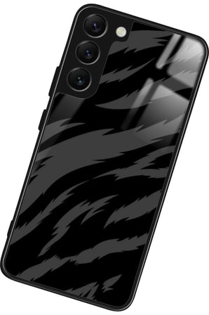Samsung Galaxy S22 Uyumlu Zebra Tasarımlı Parlak Silikon Kılıf