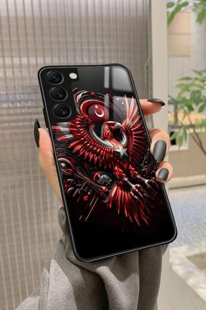 Samsung Galaxy S22 Uyumlu Türk Bayrağı Tasarımlı Parlak Silikon Kılıf