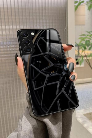 Samsung Galaxy S22 Uyumlu Araba Tasarımlı Parlak Silikon Kılıf