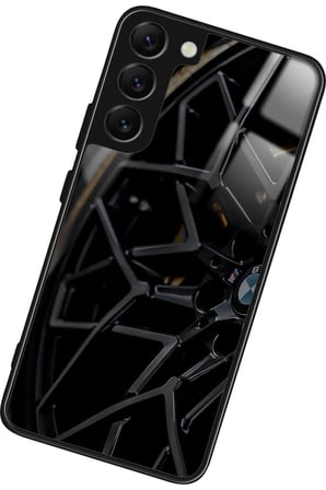 Samsung Galaxy S22 Uyumlu Araba Tasarımlı Parlak Silikon Kılıf