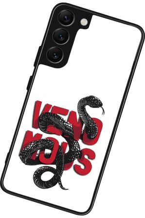 Samsung Galaxy S22 Uyumlu Veno Mous Tasarımlı Parlak Silikon Kılıf