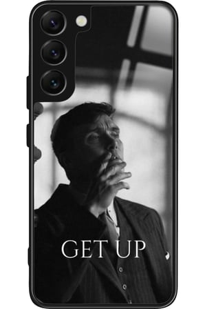 Samsung Galaxy S22 Uyumlu Thomas Shelby Tasarımlı Parlak Silikon Kılıf