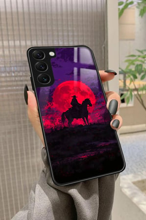 Samsung Galaxy S22 Uyumlu RDR2 Tasarımlı Parlak Silikon Kılıf