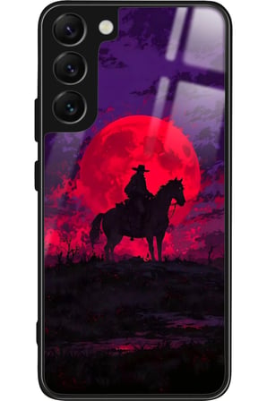 Samsung Galaxy S22 Uyumlu RDR2 Tasarımlı Parlak Silikon Kılıf