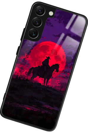 Samsung Galaxy S22 Uyumlu RDR2 Tasarımlı Parlak Silikon Kılıf
