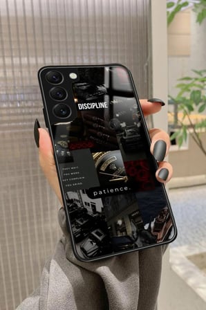 Samsung Galaxy S22 Uyumlu Mafia Tasarımlı Parlak Silikon Kılıf