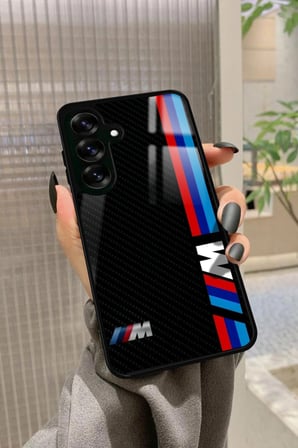 Samsung Galaxy S24 Fe Uyumlu Araba Tasarımlı Parlak Silikon Kılıf