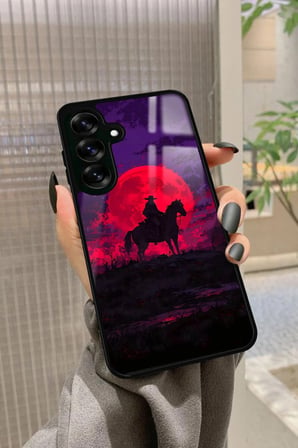 Samsung Galaxy S24 Fe Uyumlu RDR2 Tasarımlı Parlak Silikon Kılıf