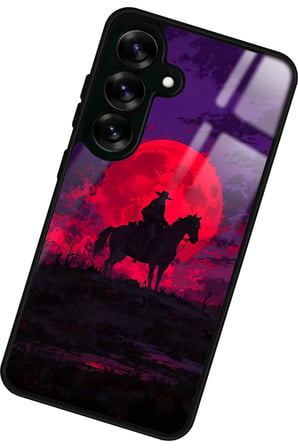 Samsung Galaxy S24 Fe Uyumlu RDR2 Tasarımlı Parlak Silikon Kılıf