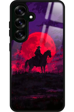 Samsung Galaxy S24 Fe Uyumlu RDR2 Tasarımlı Parlak Silikon Kılıf