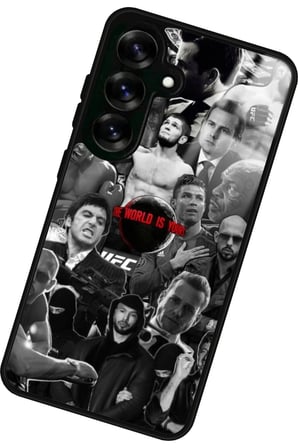 Samsung Galaxy S24 Fe Uyumlu Poster Tasarımlı Parlak Silikon Kılıf