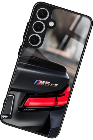 Samsung Galaxy S24 Uyumlu Araba Tasarımlı Parlak Silikon Kılıf