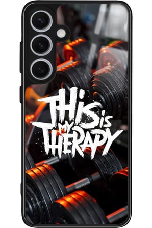 Samsung Galaxy S24 Uyumlu Gym Tasarımlı Parlak Silikon Kılıf