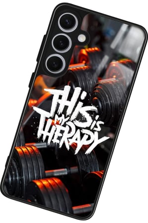 Samsung Galaxy S24 Uyumlu Gym Tasarımlı Parlak Silikon Kılıf