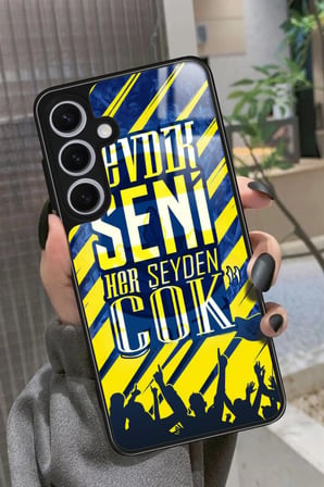 Samsung Galaxy S24 Uyumlu Söz Yazılı Parlak Silikon Kılıf