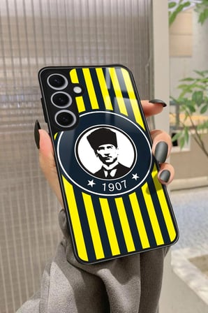 Samsung Galaxy S24 Uyumlu Atatürk - 1907 Yazılı Parlak Silikon Kılıf