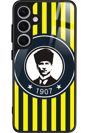 Samsung Galaxy S24 Uyumlu Atatürk - 1907 Yazılı Parlak Silikon Kılıf